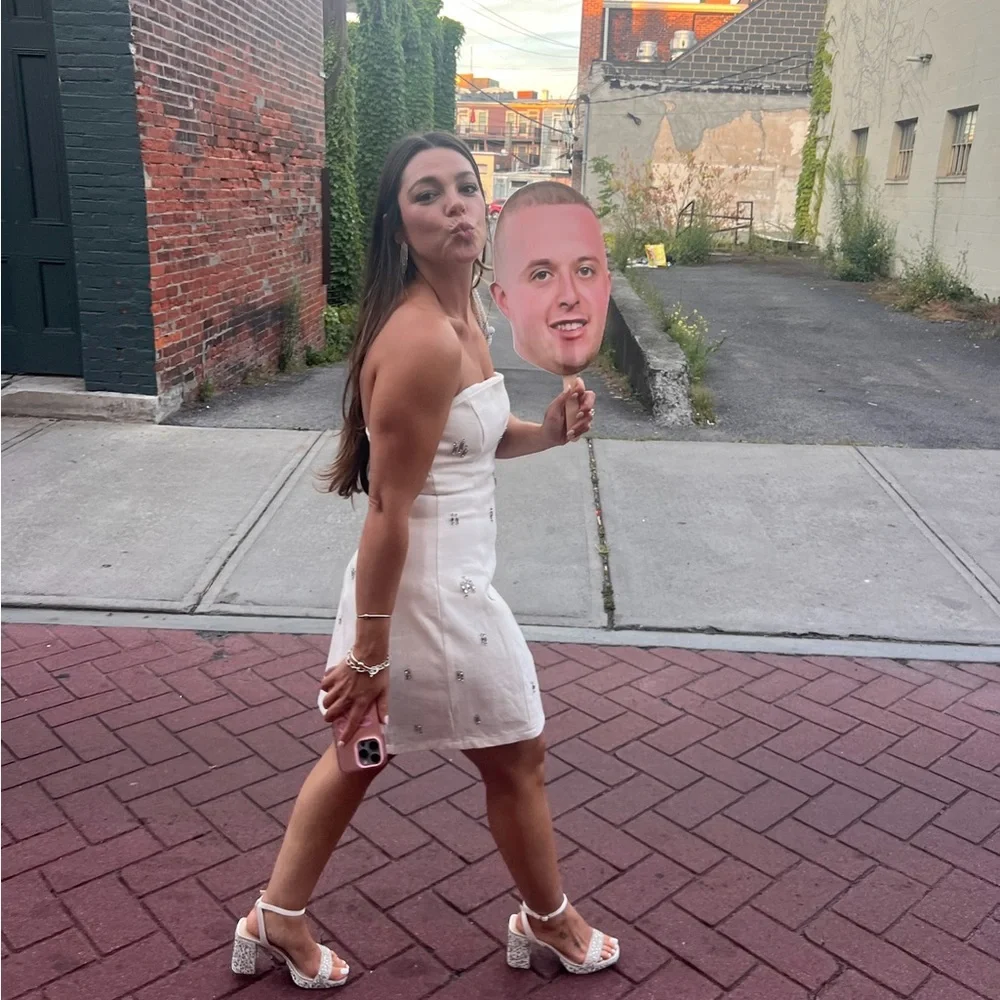 Showpo Strapless Dress - Picture 2 of 5